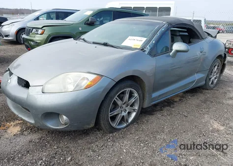 2008 Mitsubishi Eclipse Spyder Gt z USA, uszkodzony, nr VIN 4A3AL35T88E029922